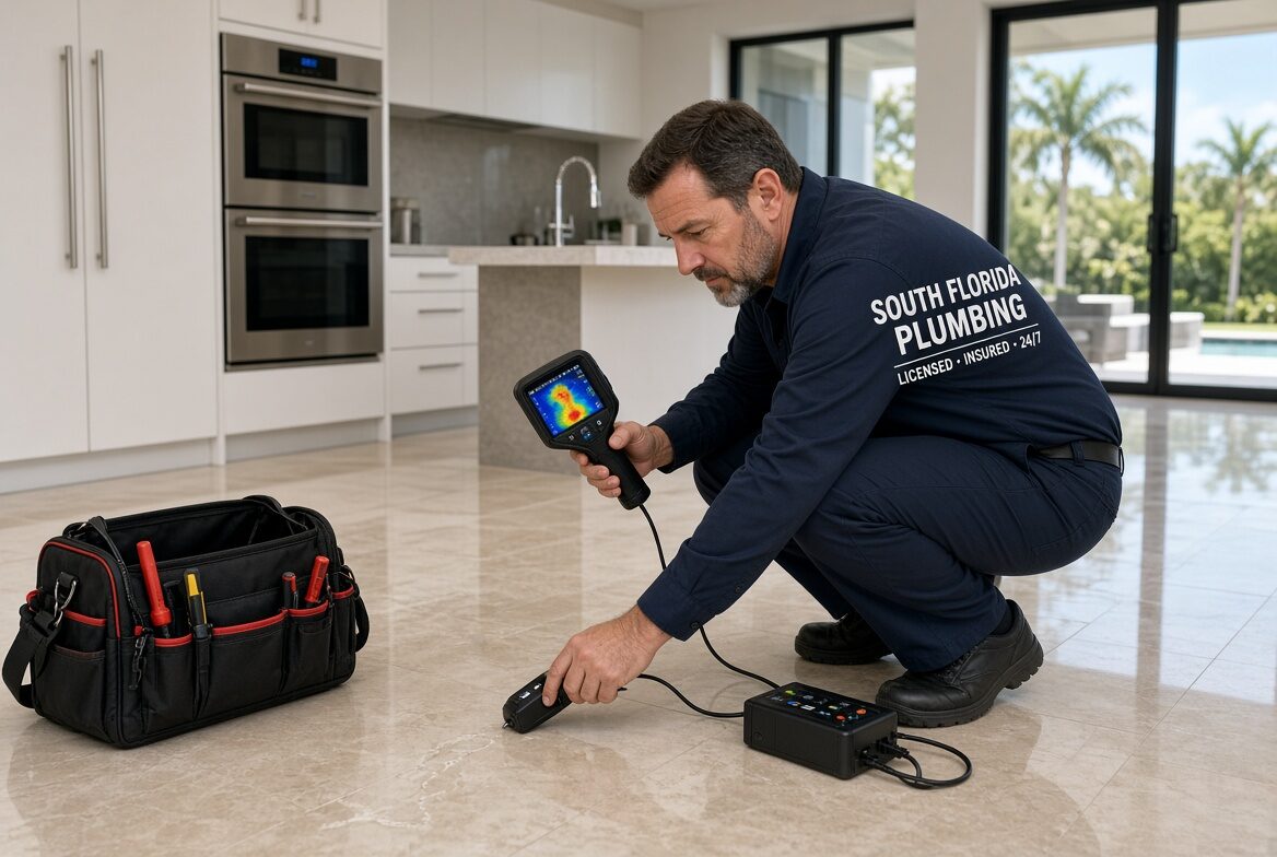 Professional leak detection with thermal imaging in Cape Coral FL